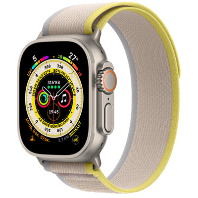 Apple Watch Ultra Titanyum Kasa ve Trail Loop